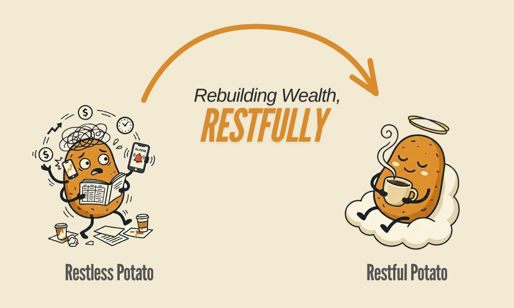 Image showing a restless and a restful potato